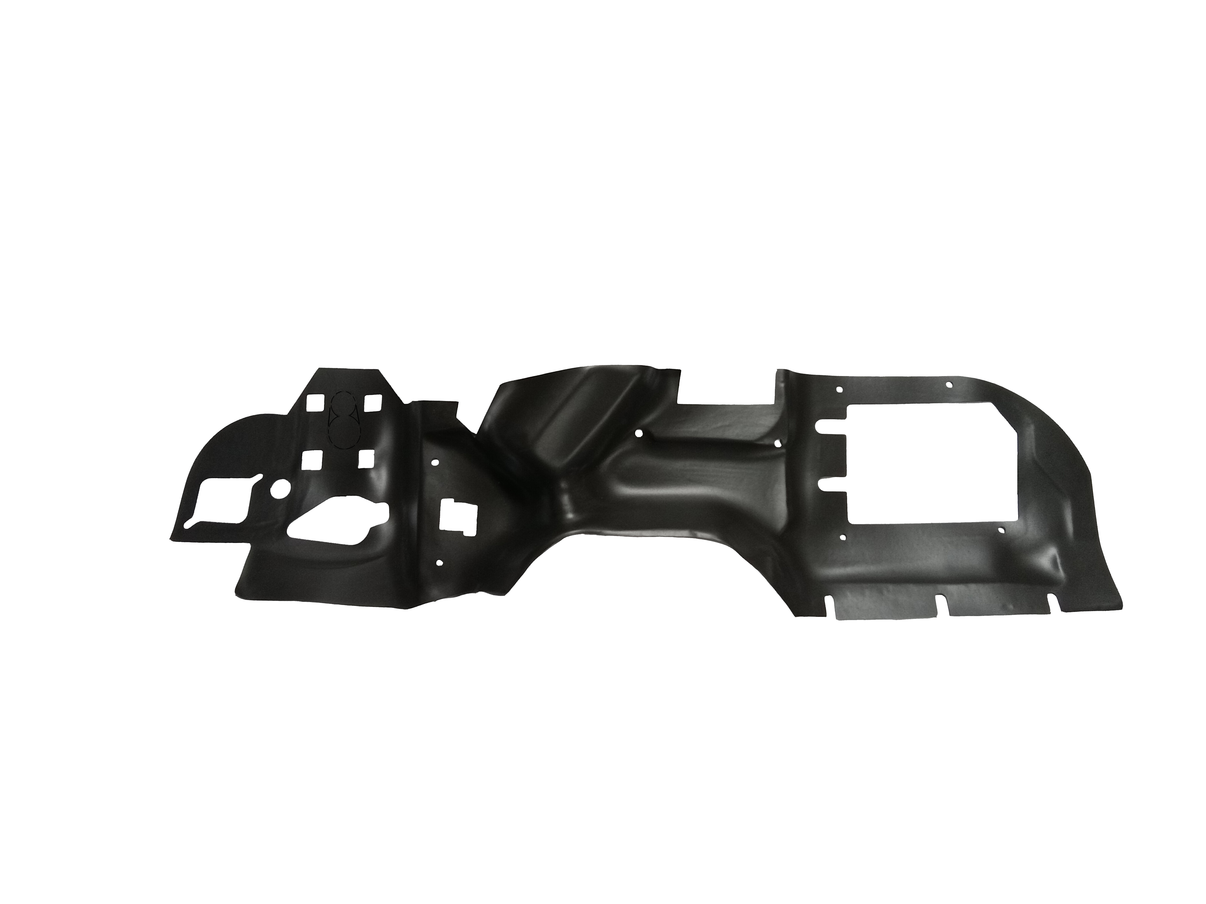 1968 C3 Corvette Firewall Insulator by QuietRide Solutions - Ultra High Def Rubber with Heater Cutout & AC Perforated Design